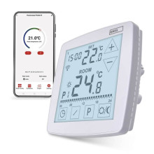 Emos Fußbodenheizungs-Thermostat GoSmart Fußbodenheizung WiFi programmierbar verkabelt P56S01F