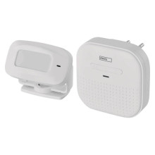 Emos Funkklingel mit PIR-Sensor 38 Melodien netzbetrieben P57P01