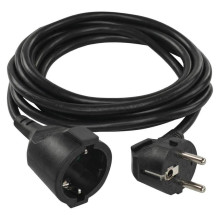 Emos Anschlussleitung 1,5m Schwarz PVC PC0121R