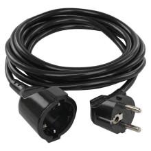 Emos Anschlussleitung 3m Schwarz PVC PC0123R