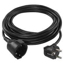 Emos Anschlussleitung 5m Schwarz PVC PC0125R