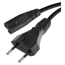 Emos Anschlussleitung für LCD-TV DVD/CD 2x0,5mm² 1,75m Schwarz S1111