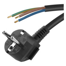 Emos Anschlussleitung PVC 3x1,0mm² 5m Schwarz S18315