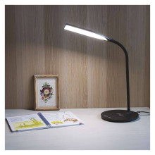 Emos LED Schreibtischleuchte 5,5W CCT warm-/neutral-/tageslichtweiss 3000K/4000K/5700K Schwarz 30cm Z7637B