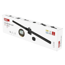 Emos LED Schreibtischleuchte 7,1W warmweiss dimmbar Schwarz Aluminium 51cm Z7645