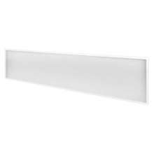 Emos LED Panel Luxxo 22W neutralweiss 4000K Weiß Stahl 29,5x119,5cm ZB4120