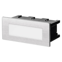 Emos LED Orientierungsleuchte Amal 1,5W warmweiss 3000K IP65 Edelstahl Aluminium ZC0108