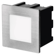 Emos LED Orientierungsleuchte Amal 2W neutralweiss 4000K IP65 Edelstahl Aluminium ZC0111