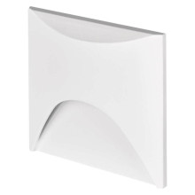 Emos LED Orientierungsleuchte Adel 2,5W warmweiss 2700K IP65 Weiß Aluminium ZCA0123
