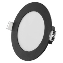 Emos LED Einbaustrahler Nexxo 7W CCT warm-/neutralweiss 3000K/3500K/4000K Schwarz Aluminium Ø12cm ZD1323