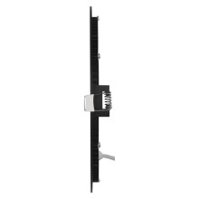 Emos LED Einbaustrahler Nexxo 18W CCT warm-/neutralweiss 3000K/3500K/4000K Schwarz Aluminium Ø22,5cm ZD1343