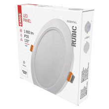 Emos LED Einbaustrahler Rubic 18W neutralweiss 4000K Weiß Ø17cm ZD1442
