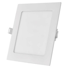 Emos LED Einbaustrahler Nexxo 12,5W warmweiss 3000K Weiß Aluminium 17x17cm ZD2134