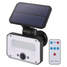 Emos LED Solar-Fluter Spilo 1500lm warmweiss 3000K Bewegungsmelder Akku IP54 Schwarz 18x15cm ZG131S