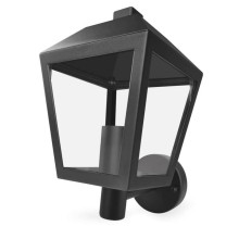 Emos LED Gartenstrahler Adenia IP44 Schwarz Aluminium 20x15cm ZGB010P