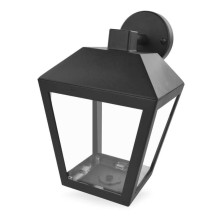 Emos LED Gartenstrahler Adenia IP44 Schwarz Aluminium 18x15cm ZGB020P