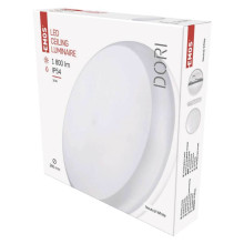 Emos LED Deckenleuchte Dori 18W neutralweiss 4000K IP54 Weiß 28x28cm ZM4311