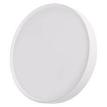 Emos LED Anbauleuchte, Deckenleuchte Rori 17W CCT warm-/neutralweiss 2700K/3500K/4000K Bewegungsmelder Weiß Stahl Ø31cm ZM4400