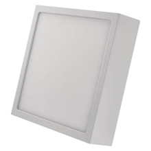Emos LED Anbauleuchte, Deckenleuchte Nexxo 12,5W CCT warm-/neutralweiss 3000K/3500K/4000K Weiß Stahl 17x17cm ZM6133
