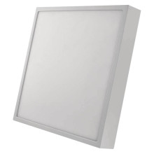 Emos LED Anbauleuchte, Deckenleuchte Nexxo 28,5W CCT warm-/neutralweiss 3000K/3500K/4000K Weiß Stahl 30x30cm ZM6153