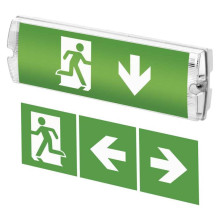 Emos LED Notleuchte Nessi 3W tageslichtweiss 6500K Akku IP65 Weiß 35x11cm ZN1110