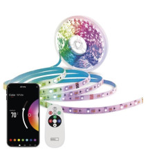Emos LED Streifen RGB 21W CCT warm-/tageslichtweiss 2700K/6500K WiFi 5m ZPW518R