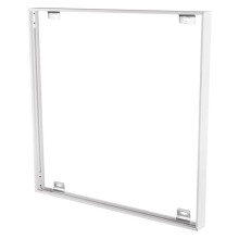 Emos Aufbaurahmen für Panel für hinterleuchtetes Panel 60x60cm 70mm schraubenlos Weiß ZR9036