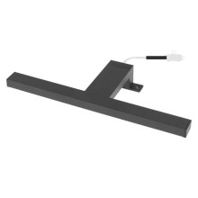 Emos LED Spiegelleuchte Glaso 6W neutralweiss 4000K IP44 Aluminium 30x13cm ZS2163