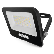 Emos LED Fluter Glaro 30W neutralweiss 4000K IP65 Schwarz Aluminium 16x14cm ZS2234B