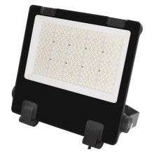 Emos LED Fluter Aveno 200W einstellbar neutralweiss 4000K IP66 Schwarz Aluminium 37x39cm ZS2463