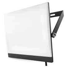 Emos LED Fluter Tambo Evo 100W neutralweiss 4000K IP65 Schwarz Aluminium 27,5x22cm ZS2554