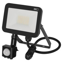 Emos LED Fluter mit Bewegungsmelder Inovo 20W neutralweiss 4000K IP65 Anthrazit Aluminium ZS2722