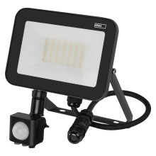 Emos LED Fluter mit Bewegungsmelder Inovo 30W neutralweiss 4000K IP65 Anthrazit Aluminium 16x11cm ZS2732