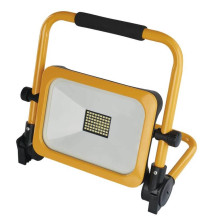 Emos LED Fluter Acco 30W tageslichtweiss 6500K Akku IP54 Gelb Aluminium 29x22cm ZS2832