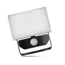 Emos LED Fluter mit Bewegungsmelder Tambo 10W neutralweiss 4000K IP54 Schwarz Aluminium 10,5x14cm ZS2912