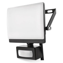 Emos LED Fluter mit Bewegungsmelder Tambo Evo 20W neutralweiss 4000K IP44 Schwarz Aluminium 13x14cm ZS2924