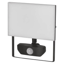Emos LED Fluter Tambo 30W neutralweiss 4000K Bewegungsmelder IP54 Schwarz Aluminium 16,5x18,5cm ZS2932