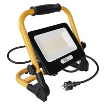 Emos LED Baustrahler Glaro 50W neutralweiss 4000K IP65 Schwarz Gelb Aluminium ZS3214