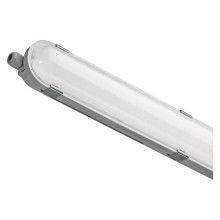 Emos LED Feuchtraumleuchte Misty 18W einstellbar CCT neutral-/tageslichtweiss 4000K/6500K IP66 Grau 67cm ZT1040