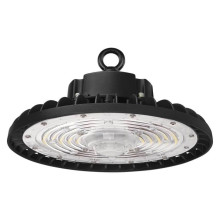Emos LED Hallenleuchte Aster 100W neutralweiss 4000K IP65 Schwarz Aluminium Ø26,5cm ZU310.9
