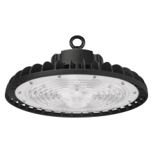 Emos LED Hallenleuchte Aster 150W neutralweiss 4000K IP65 Schwarz Aluminium Ø30cm ZU315.6