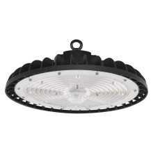 Emos LED Hallenleuchte Aster 200W neutralweiss 4000K IP65 Schwarz Aluminium Ø34cm ZU320.6