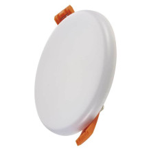 Emos LED Panel Vixxo 7,5W neutralweiss 4000K IP65 Weiß Aluminium Ø10cm ZV1122