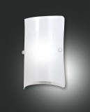 Fabas Luce Wandleuchte Milton E27 260x100mm Weiß