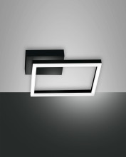 Fabas Luce Bard LED Wandleuchte 22W dimmbar warmweiß Schwarz 3394-21-101