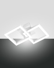 Fabas Luce Bard LED Deckenleuchte 21W dimmbar warmweiß Weiss 3394-28-102
