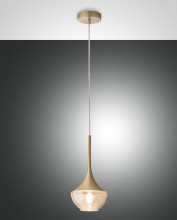 Fabas Luce Pendelleuchte Apollo E27 Ø200mm Messing