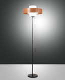 Fabas Luce Loto E27 Stehleuchte dimmbar Ziegelfarbe 3750-10-358