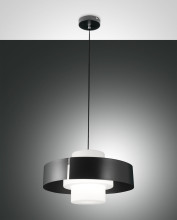 Fabas Luce Loto E27 Pendelleuchte Anthrazit 3750-40-282