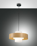 Fabas Luce Loto E27 Pendelleuchte Sandfarben 3750-40-355